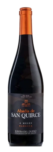 Butelka wina czerwonego Abadia de San Quirce - abadia 6 months barrels - Hiszpania